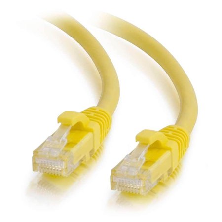 1' CAT6 Snagless Patch Yellow