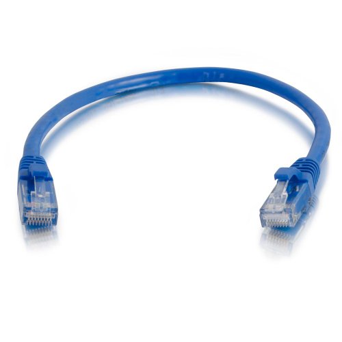 1' Cat5E Snagless Cable Blu