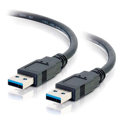 1m USB 3.0 AM-AM Cable BLACK