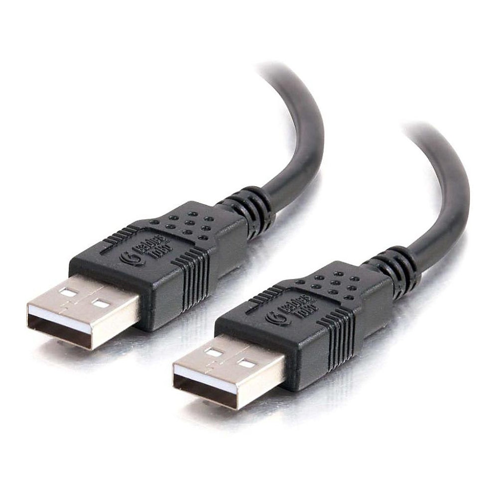 1m USB A Male/A Male Cable BK