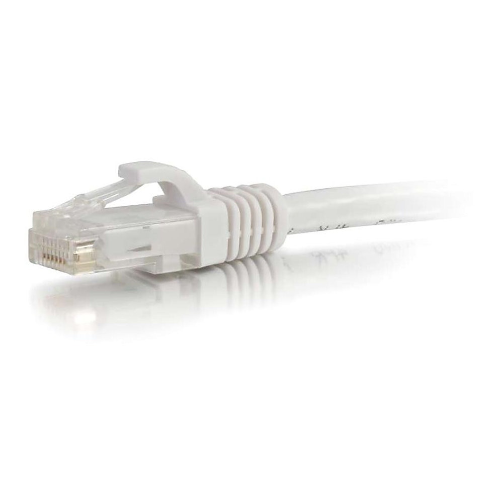 20FT CAT6 SNAGLESS PATCH White
