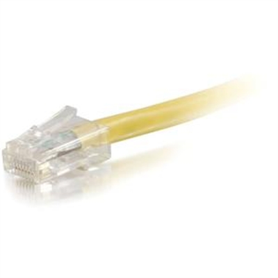 10' CAT6 Nonbooted Cable Yellow