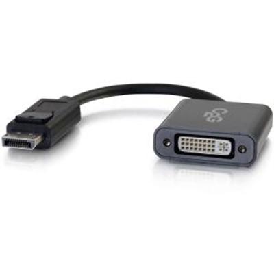 8in DP M to DVI F Active3D Black