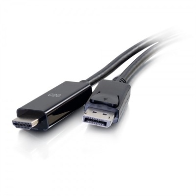 6ft DP to HDMI Cable 4K Black
