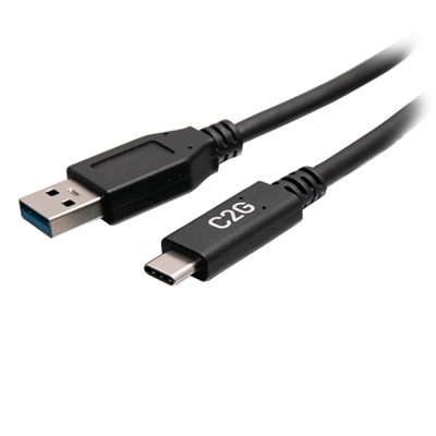 C2G 1ft USB C to USB Cable