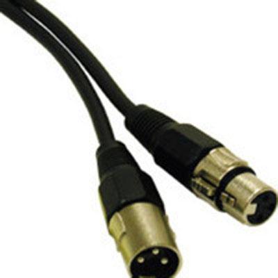 12' Pro Audio XLR M XLR F cable