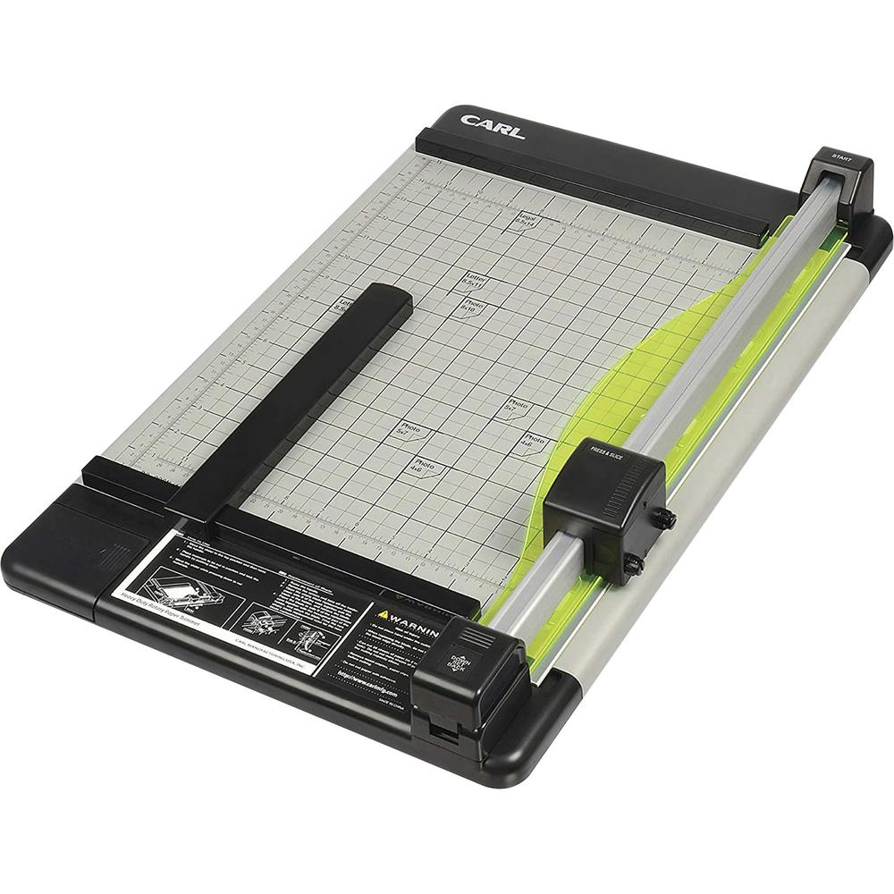 CARL Heavy-Duty 15" Paper Trimmer - 1 x Blade(s)Cuts 36Sheet - 15" Cutting Length - Straight, Perforated Cutting - 0.8" Height x
