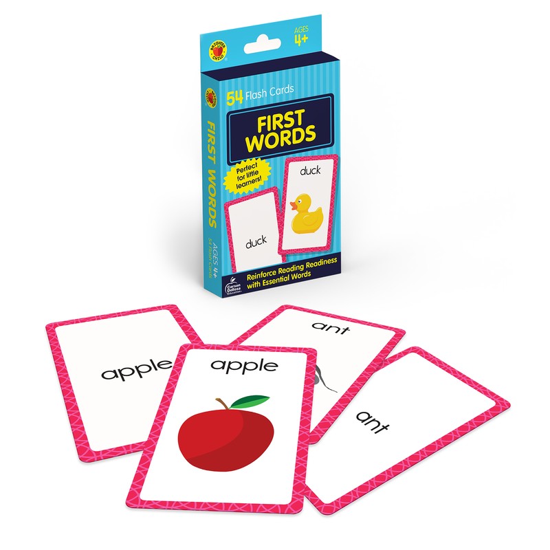 First Words Flash Cards, 54 Cards