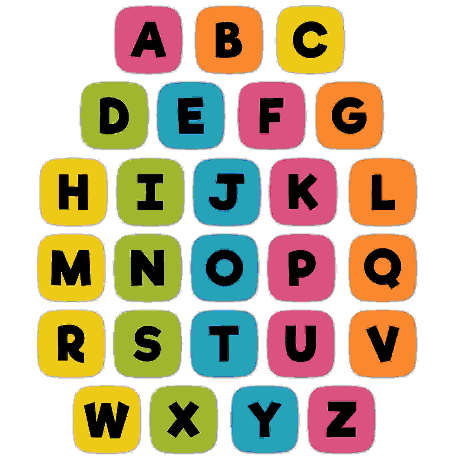 Edu-Clings Silicone Set: Alphabet Manipulative