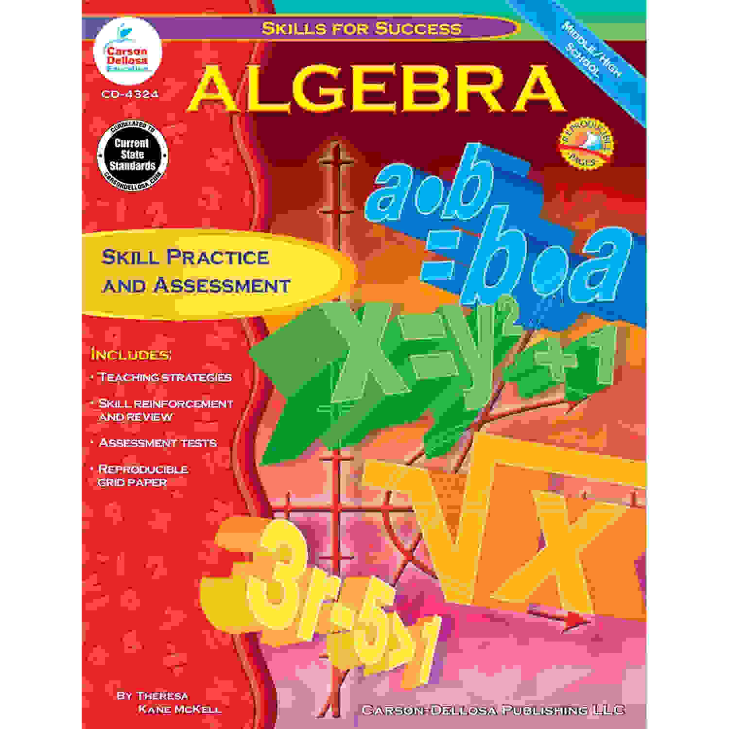 Skills for Success Algebra Resource Book, Grades 6-12, Paperback