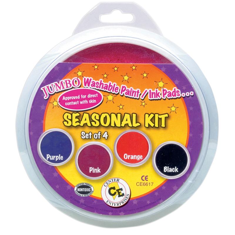 Jumbo Circular Washable Pads, Seasonal Kit