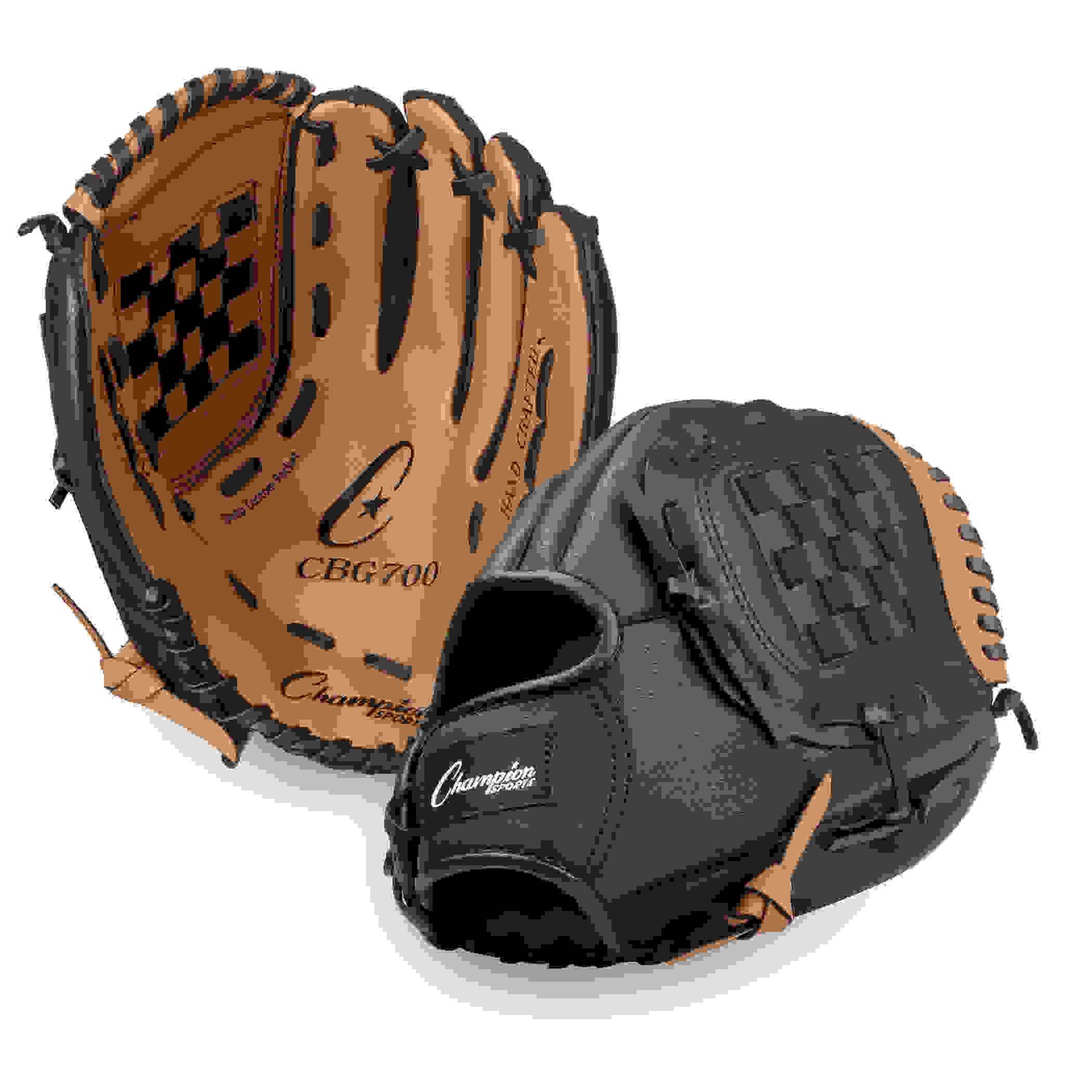 Leather & Vinyl 12" Baseball/Softball Glove