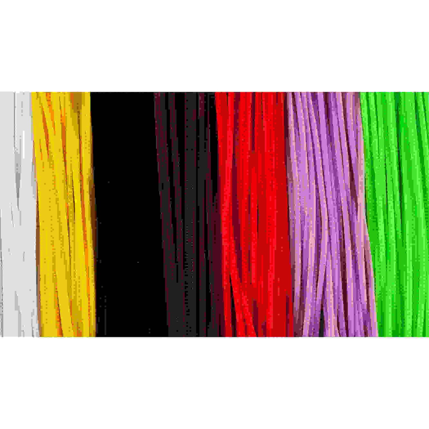 Chenille Stem Class Pack, 4 mm x 6 Inch, Assorted Colors, Box of 1000