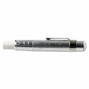 Pen Style Aluminum Chalk Holder with Chalk, Silver
