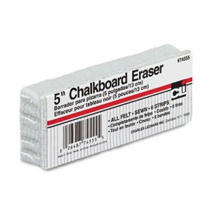 Standard Chalkboard Eraser, 5-Inch