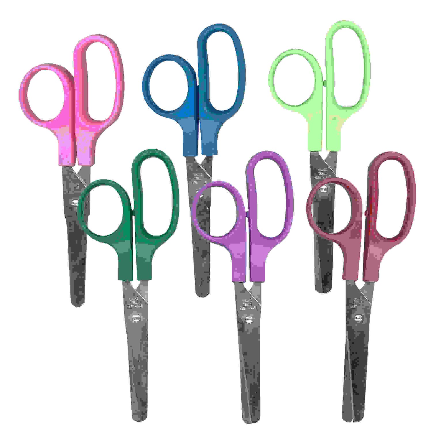 Children's Scissors, 5", Blunt Tip, Assorted Colors