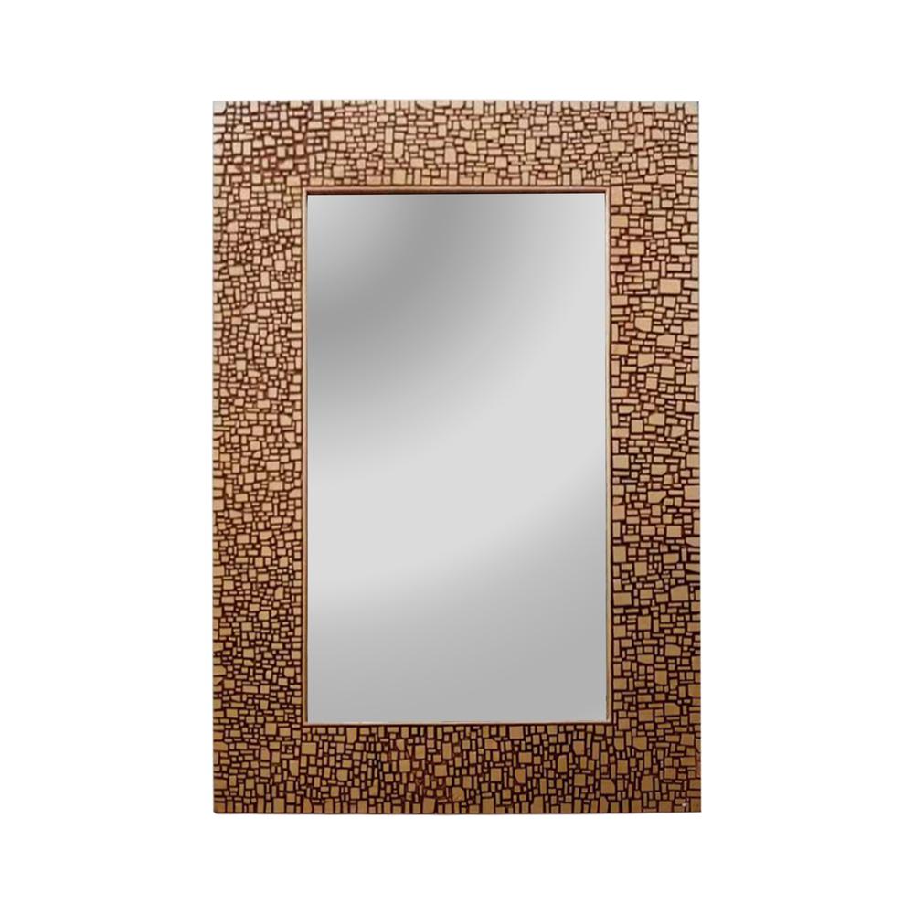 CHLOE's Reflection Contemporary-Style Rectangle Antique Golden Finish 36"