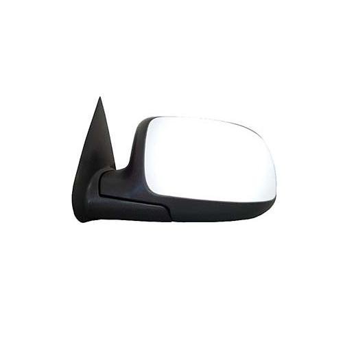 Original Style Replacement Mirror Chevrolet/GMC/Cadillac Driver Side Manual Foldaway Non-Heated Chrome Cap