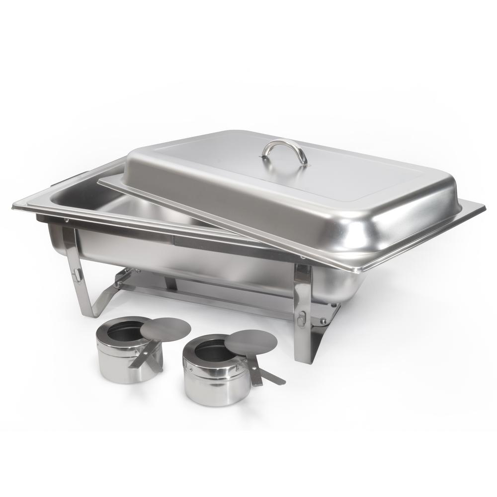 Excel Steel 585 Rectangular 9 Quart Chafing Dish