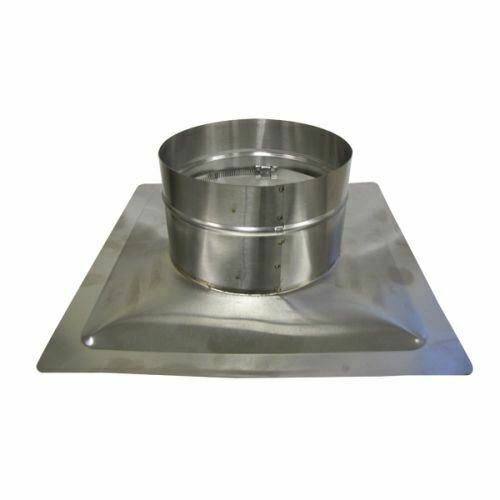 8" HomeSaver UltraPro/Pro 304-Alloy Stainless Steel 18" X 18" Pyramid Collar Plate