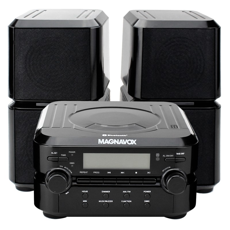 Magnavox   3Pc CD Shelf Stereo System  Am Fm Radio