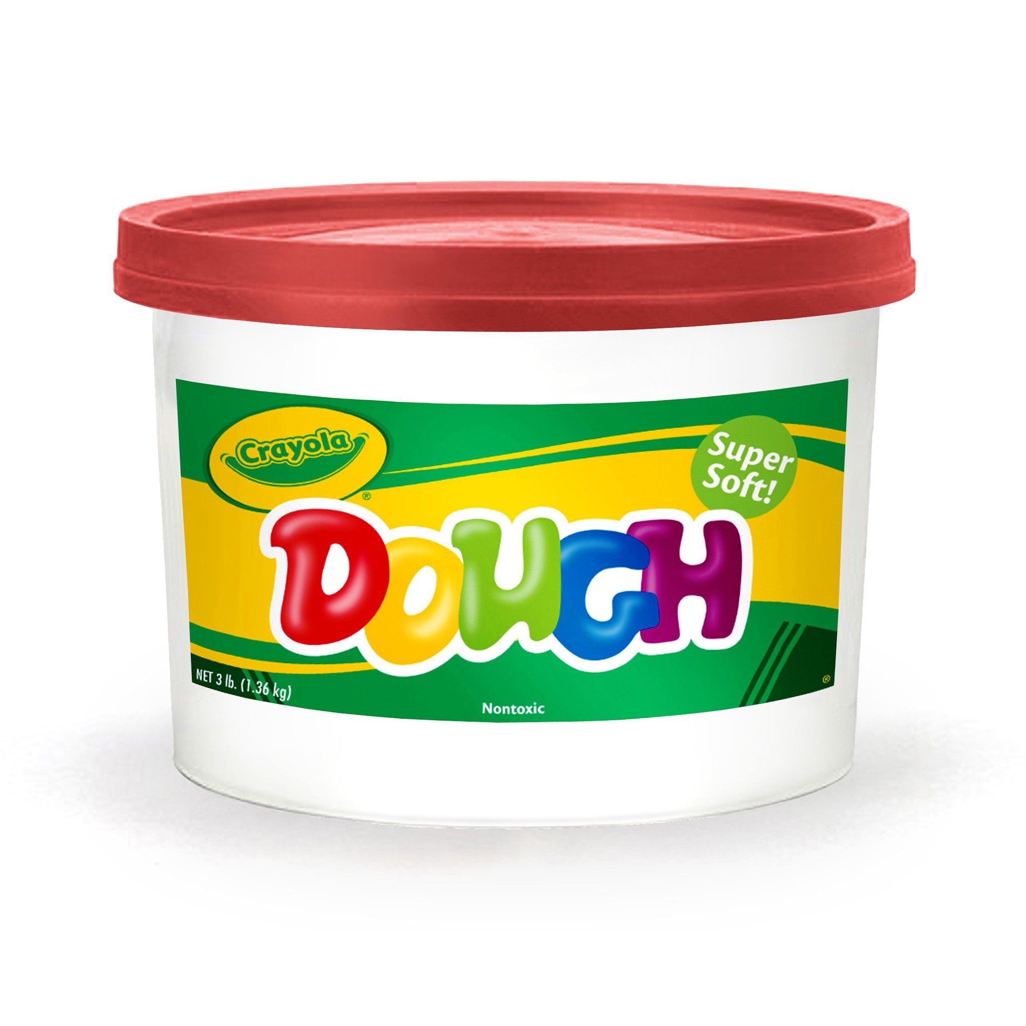 Super Soft Modeling Dough, Red, 3 lbs