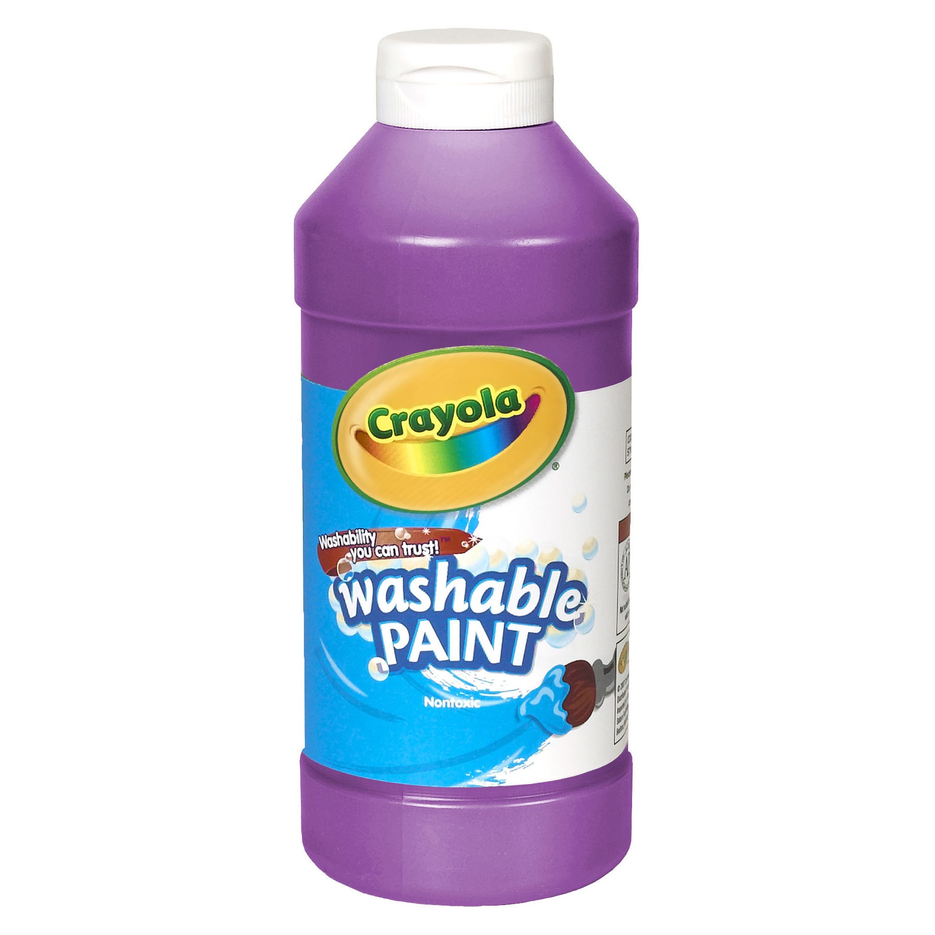 Washable Paint, Violet, 16 oz