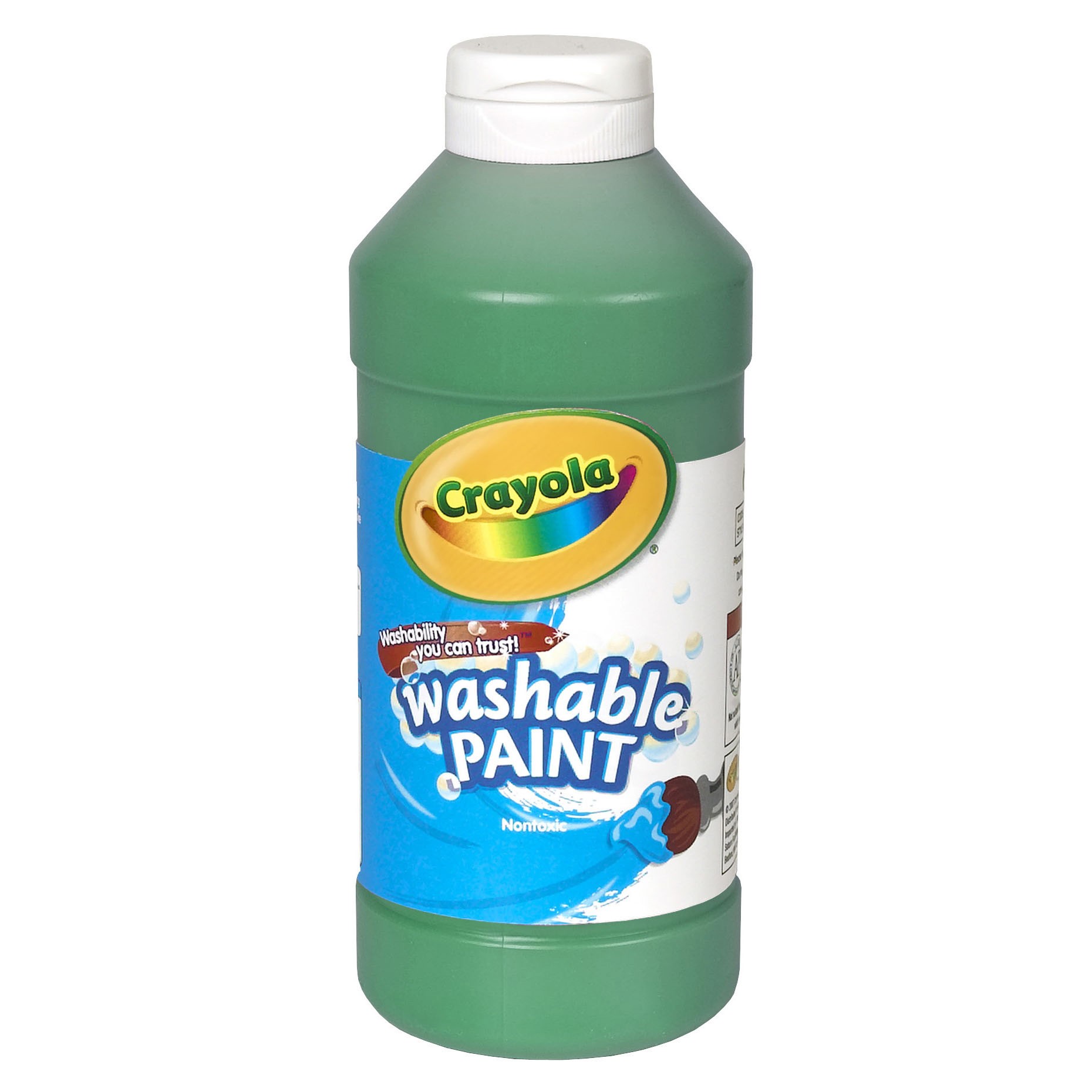 Washable Paint, Green, 16 oz