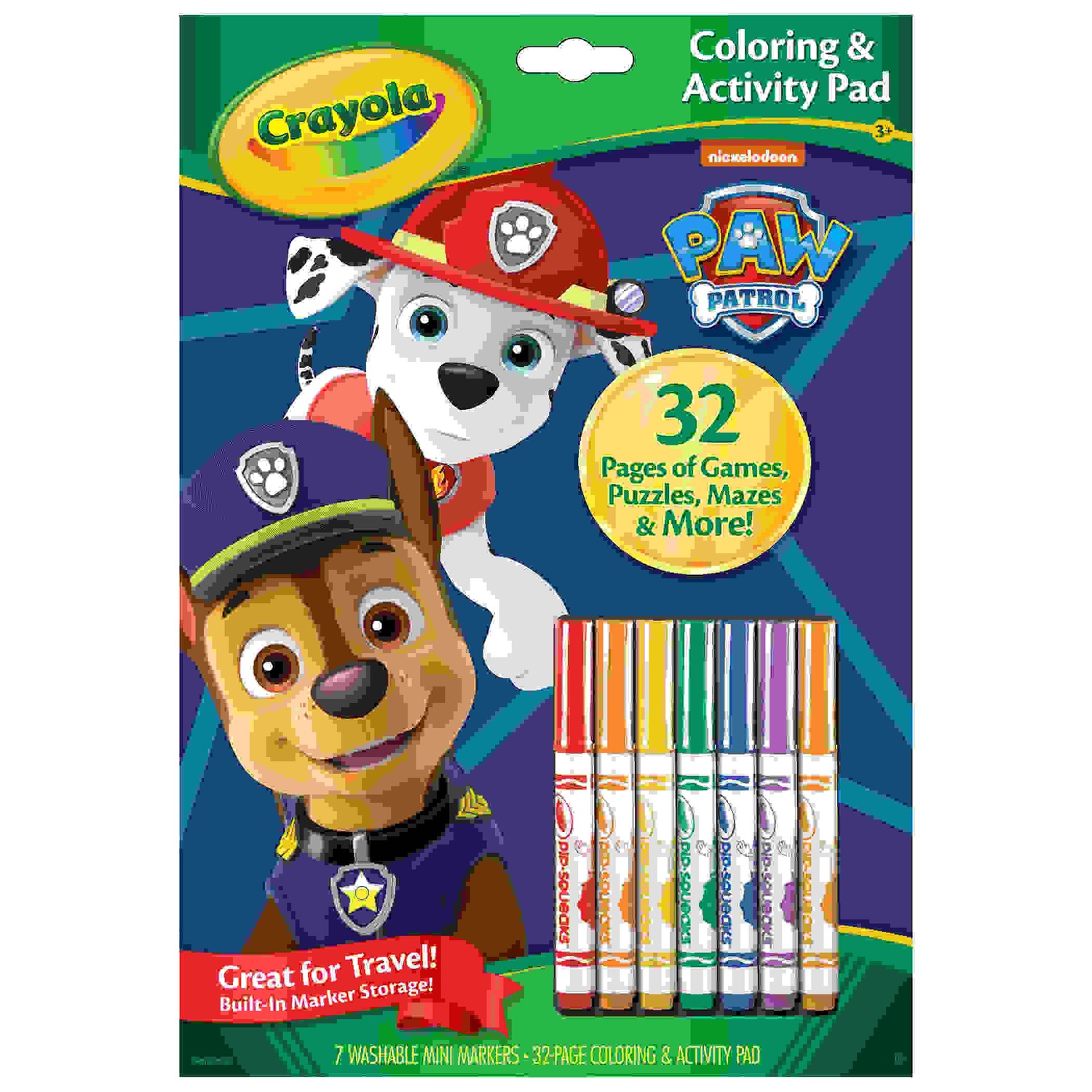 Coloring & Activity Pad with Markers, Paw Patrol