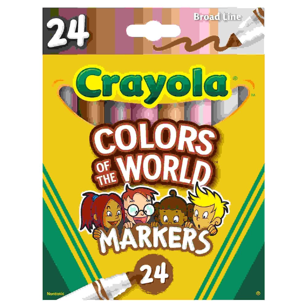 Colors of the World Markers, 24 Colors