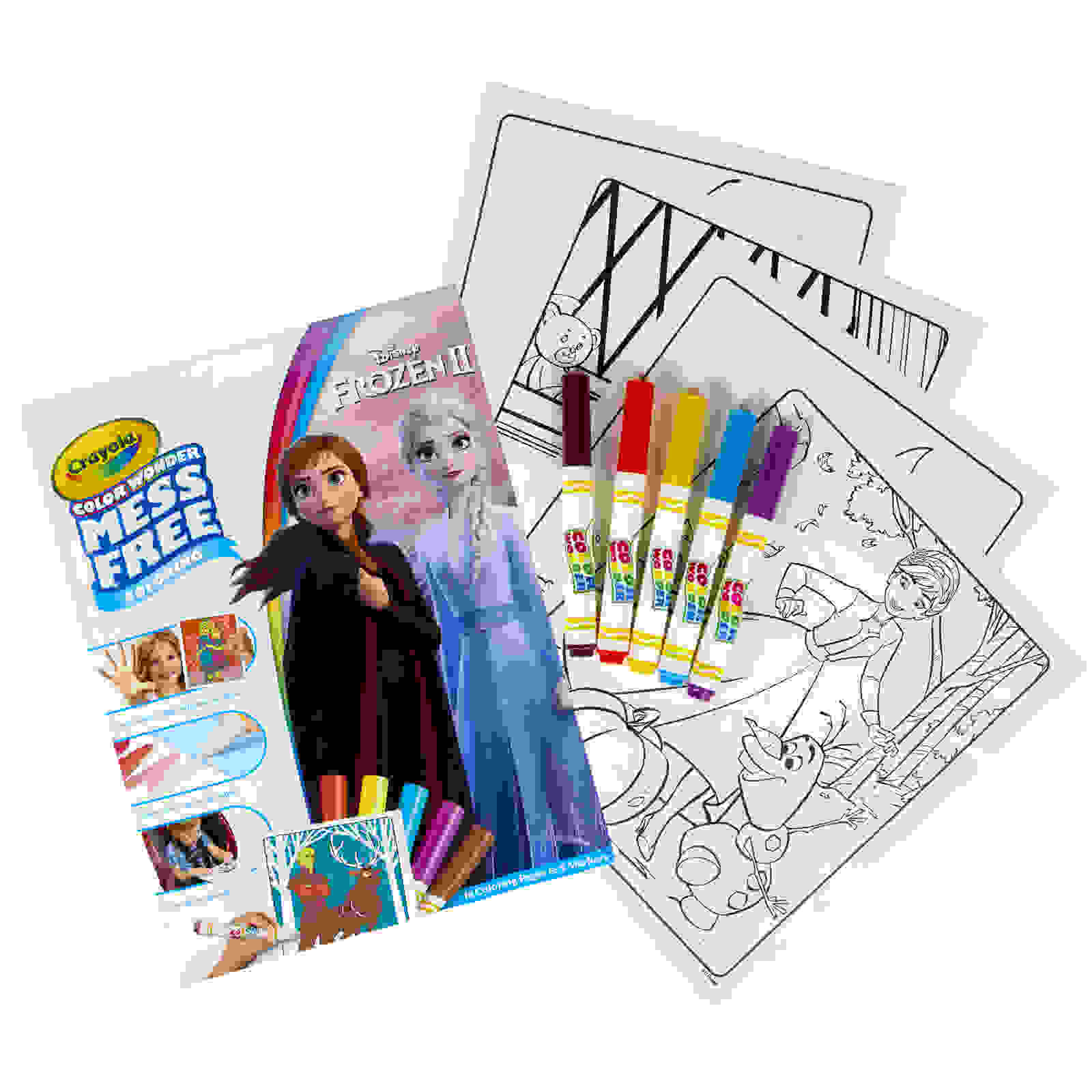 Color Wonder Mess Free Coloring Pad & Markers, Frozen 2
