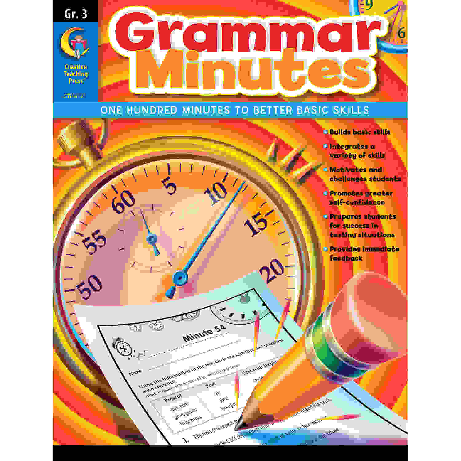 Grammar Minutes Workbook, Grade 3