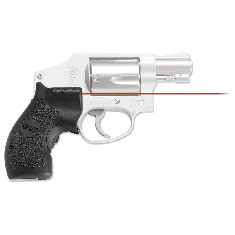 Crimson Trace Lasergrips for Smith & Wesson J Frames (Round Butt) Red Laser
