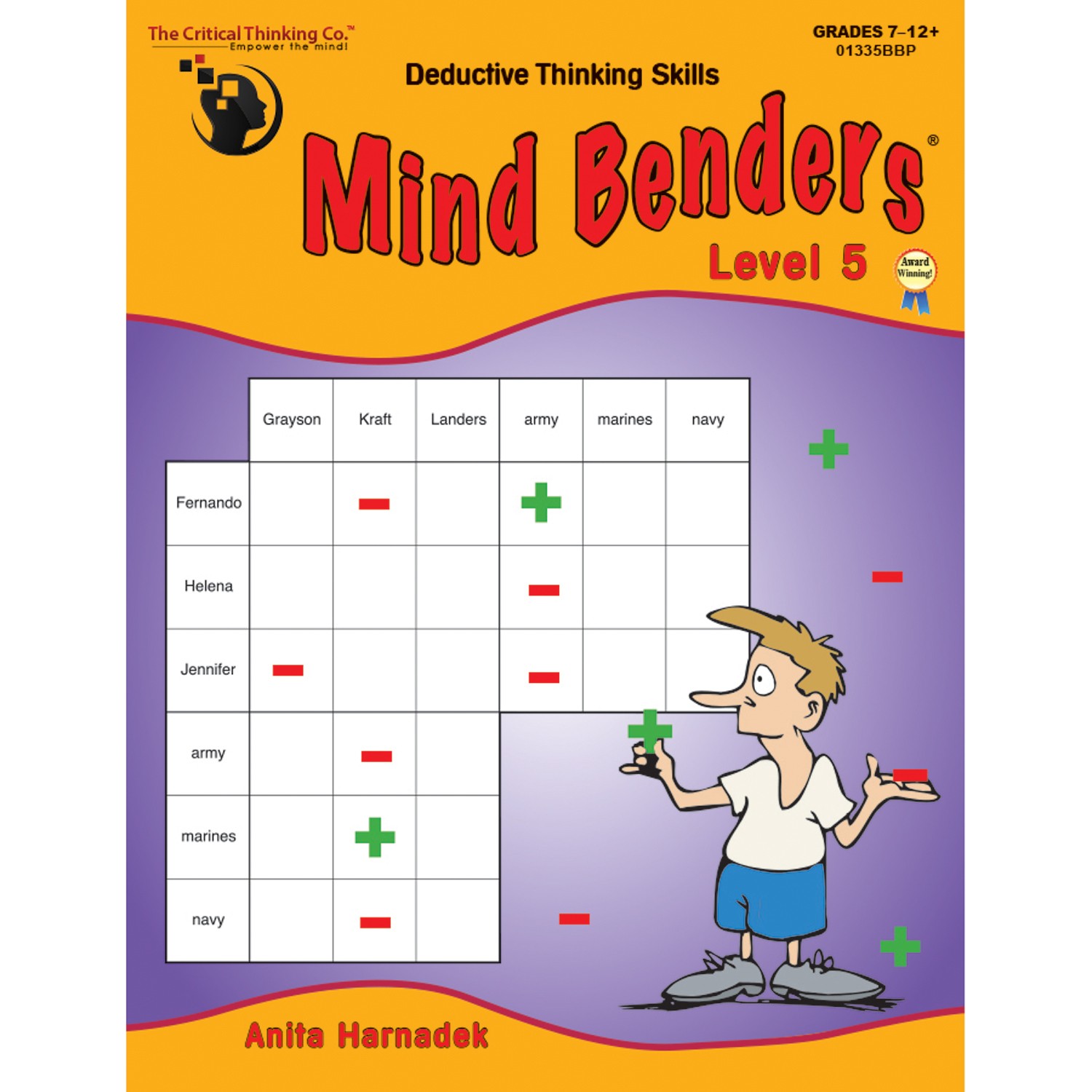 Mind Benders Book 5, Grades 7-12+