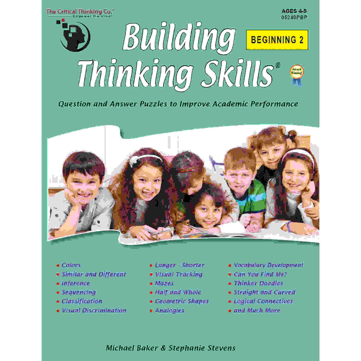 Building Thinking Skills, Beginning 2, Grade PreK