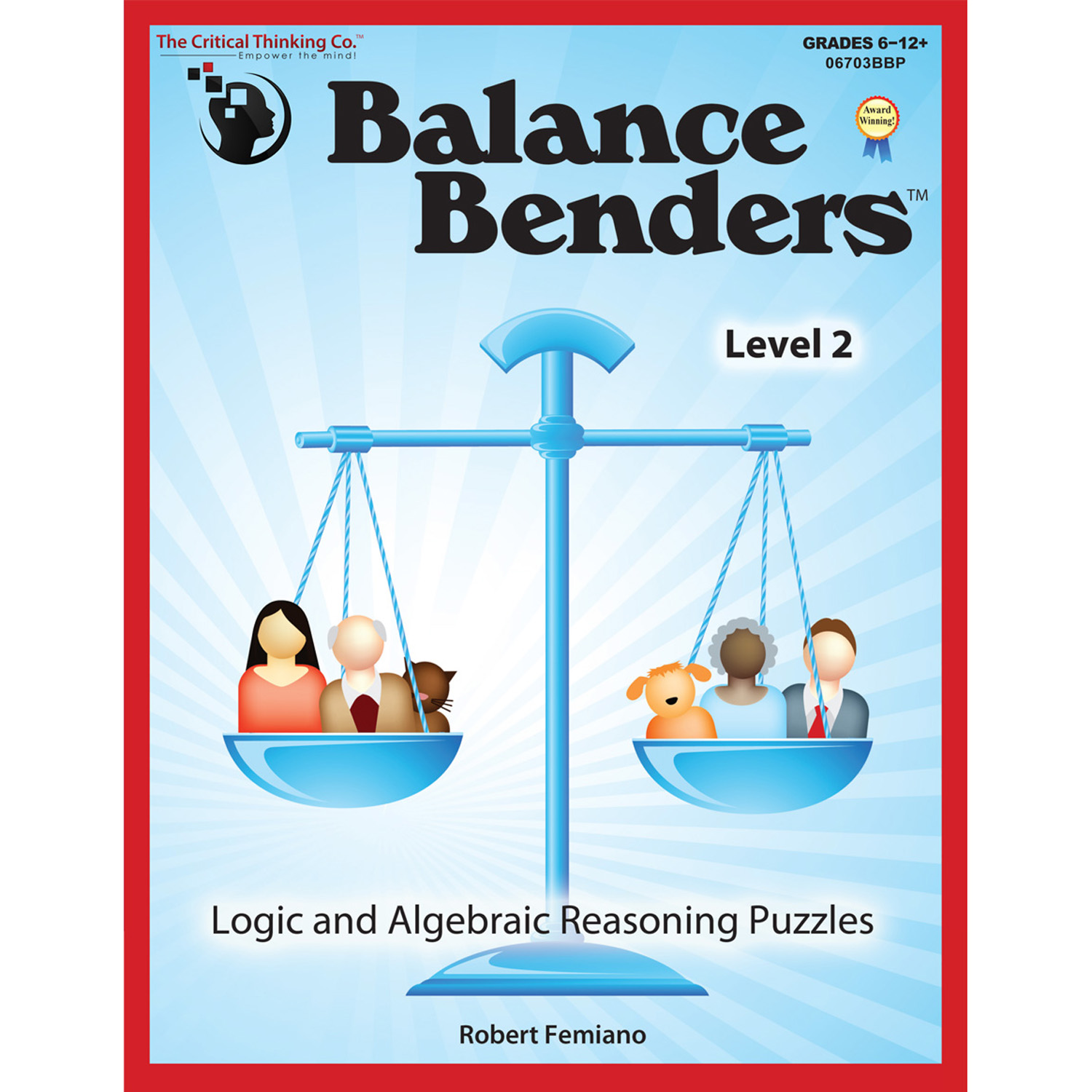 Balance Benders, Math, Level 2, Grades 6-12+
