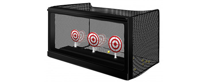 CROSMAN Auto Reset Target Resetting target - no batteries required