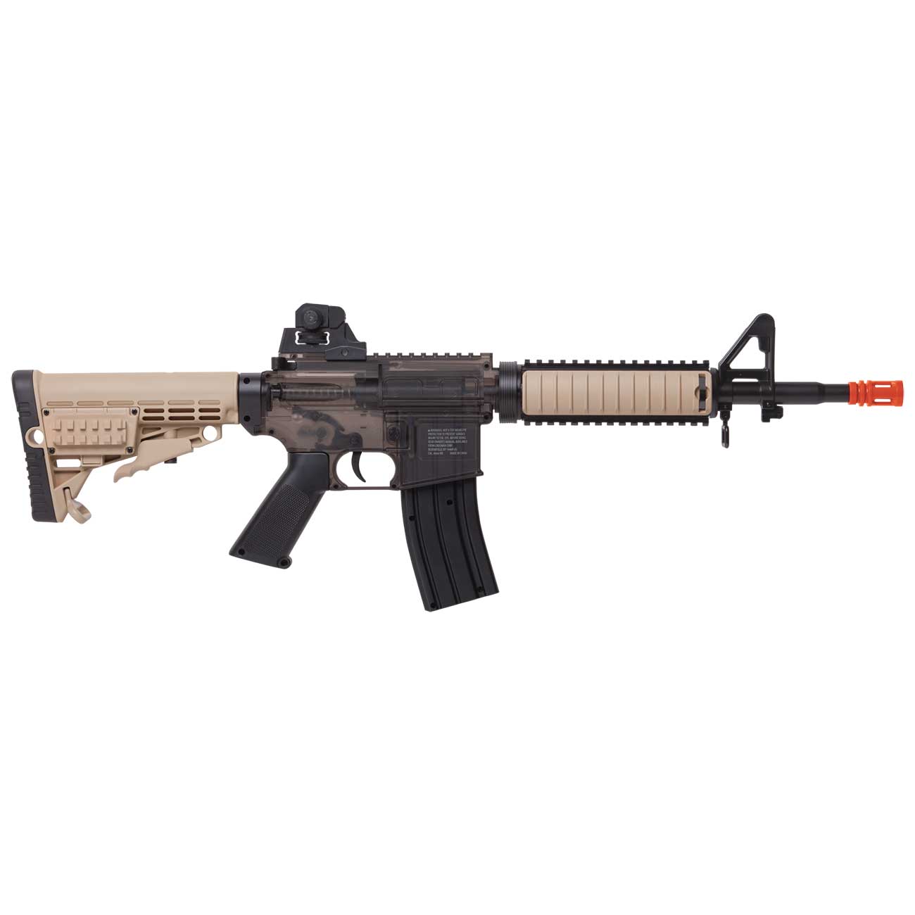 Game Face Elite Renegade 6mm Caliber Spring Powered AirSoft Rifle - California Compliant