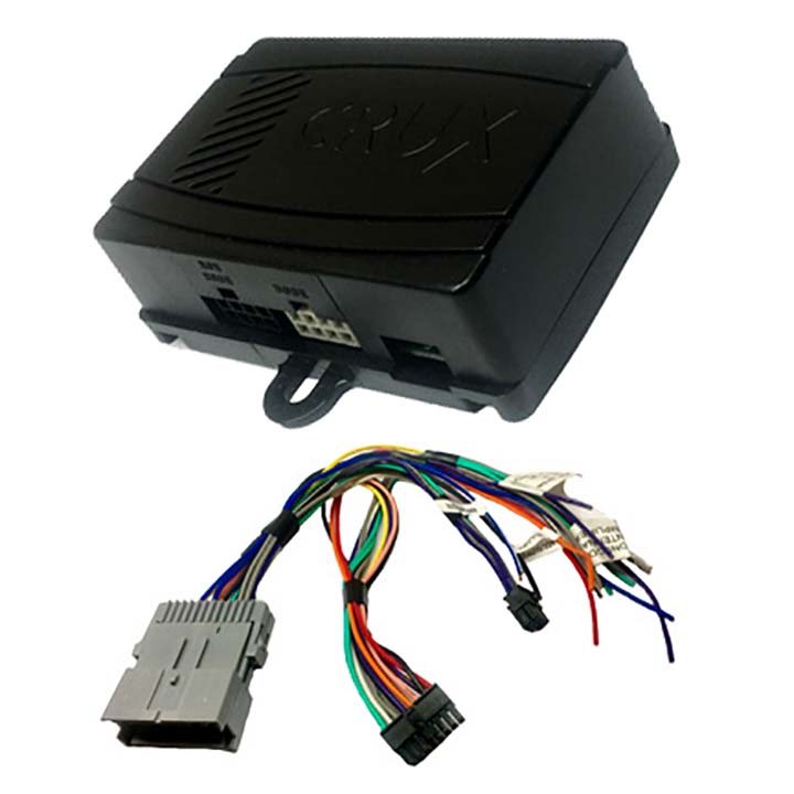 CRUX Radio Replacement Interface for Select '00-13 GM Class II Vehicles with Chime