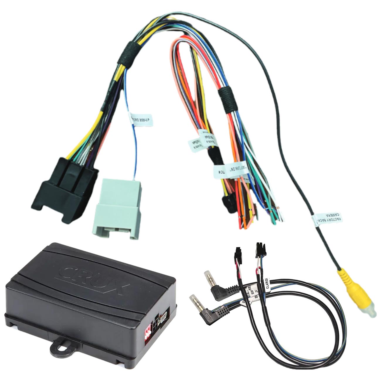Crux Radio Replacement Interface w/ SWC Retention - Select 2020 & UP Ford Vehicles