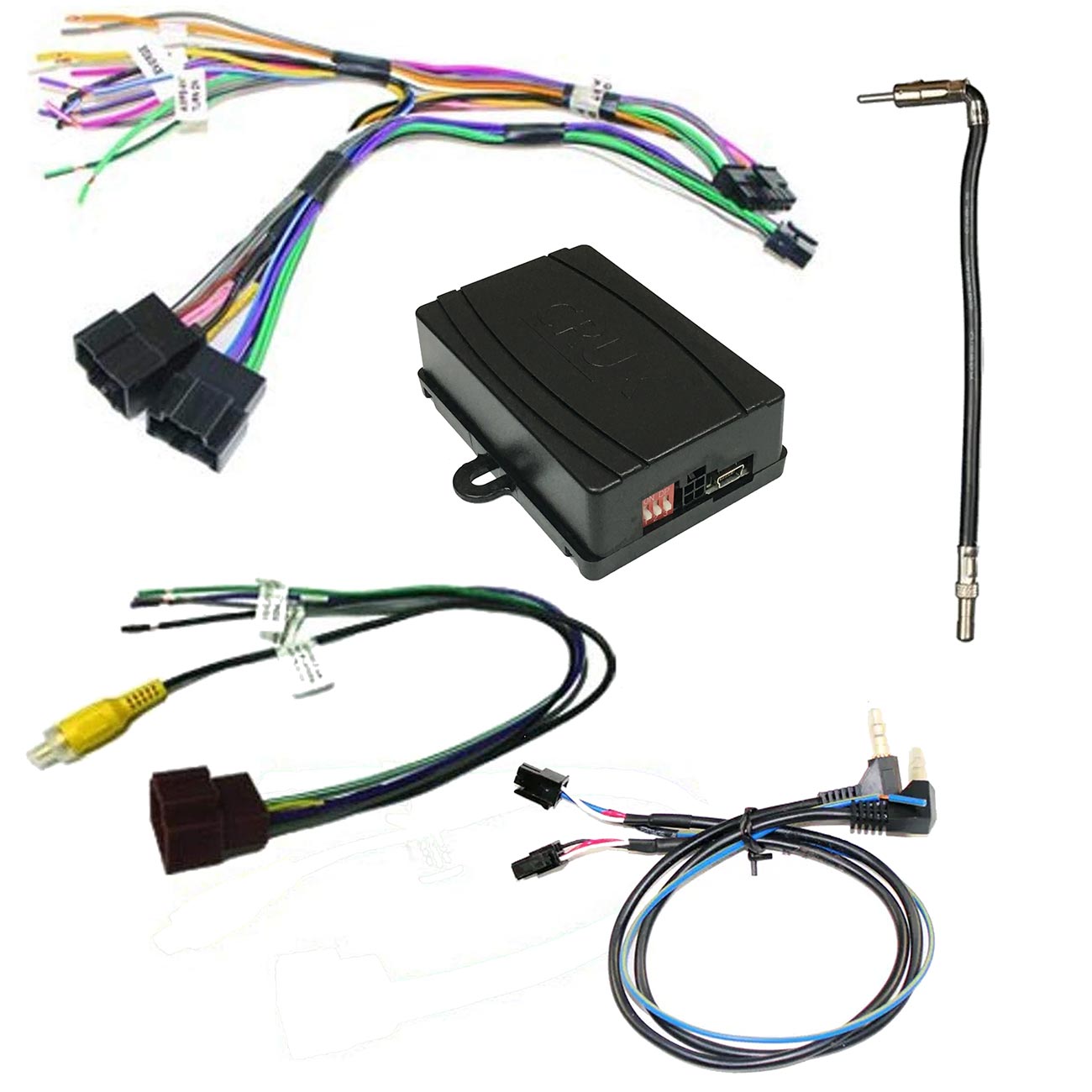 Crux Radio Replacement Interface with Steering Wh. Control Retention - Select GM Vehicles 2019 - Up