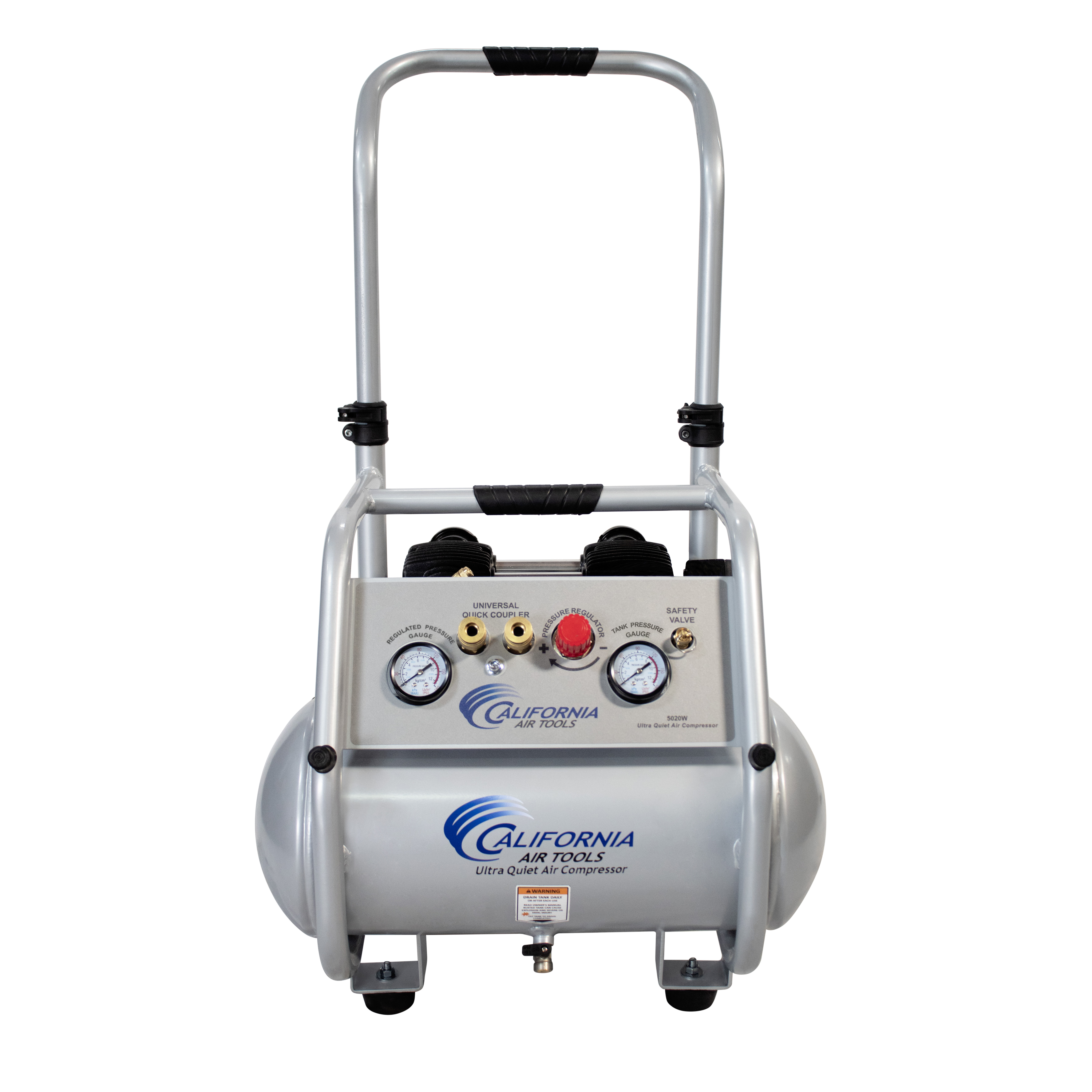 California Air Tools 5020W 5 Gal 2 Hp Ultra-Quiet Oil-Free Rugged Air Compressor