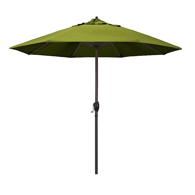 Casa Series 9Ft Crank Lift Autotilt Alum Market Umbrella In Kiwi Olefin