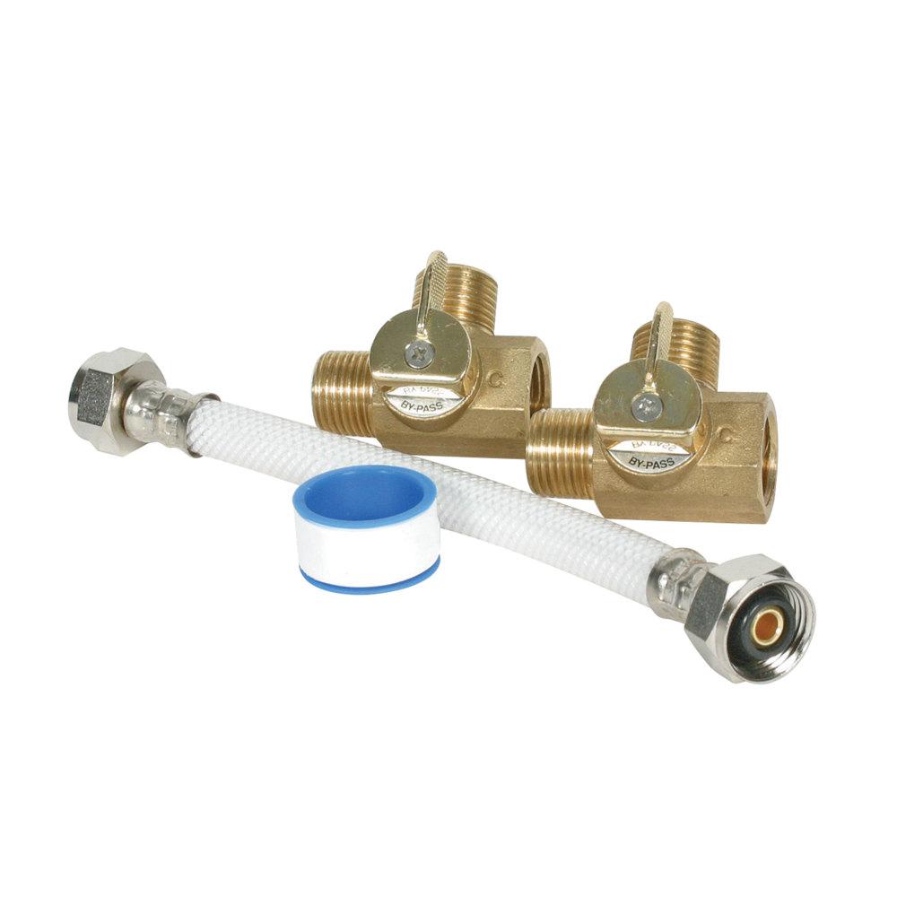 By-Pass Kit, 8In Supreme Perm Brass For 6Gal Tank