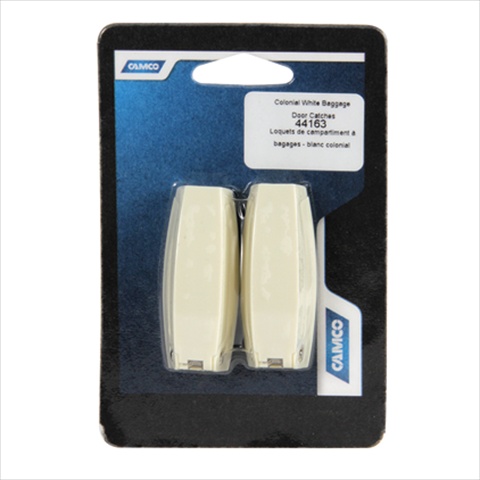 Baggage Door Catches 2/Pack Colonial White