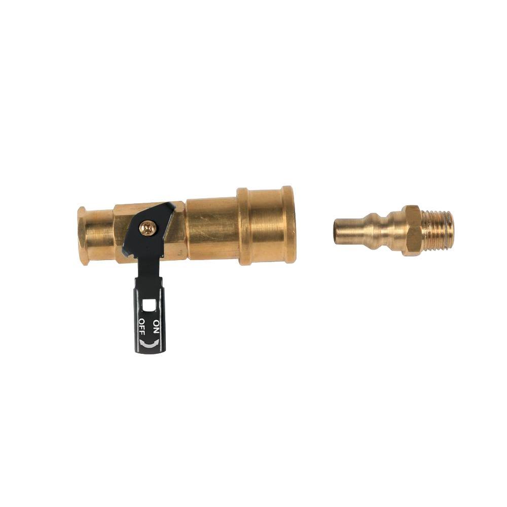 Low Pressure Quick Connect Valve, Clamshell
