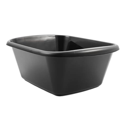 Mini Dish Pan, Black, Bilingual