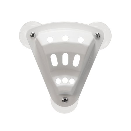 FLAGHOLDER,3 HOLE,SUCTIONCUP 3INW X 5INH, WHITE