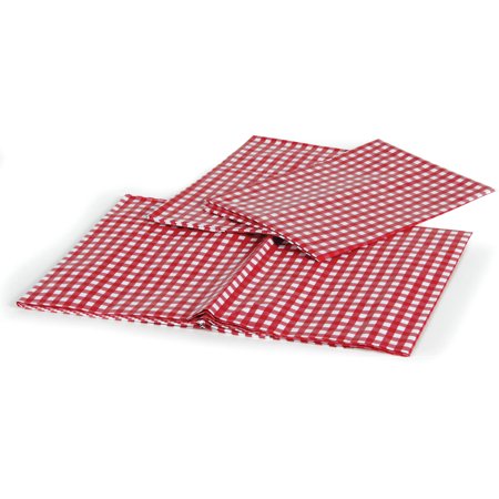 Picnic Tablecloth W/Bench Covers, Red/White (Eng/Fr)