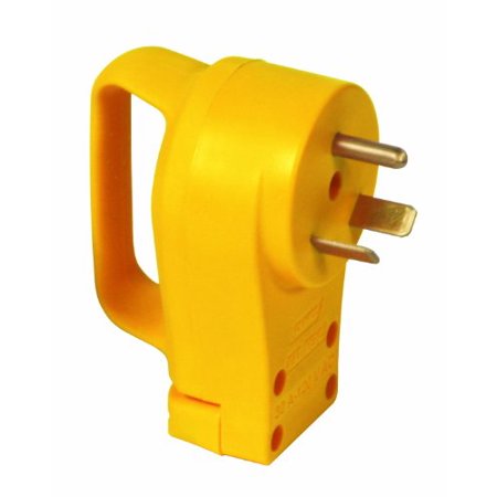 30Amp Powergripreplacement Male Plug 125V/3750W,Ccsaus,Bulk